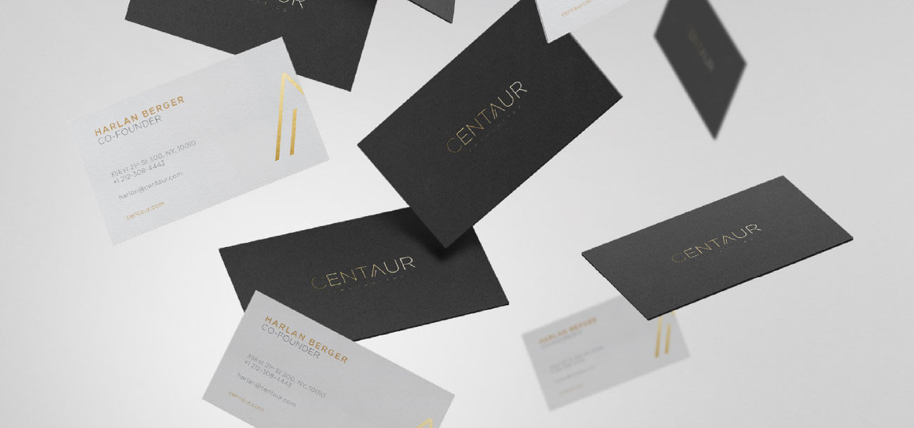 centaur properties business cards