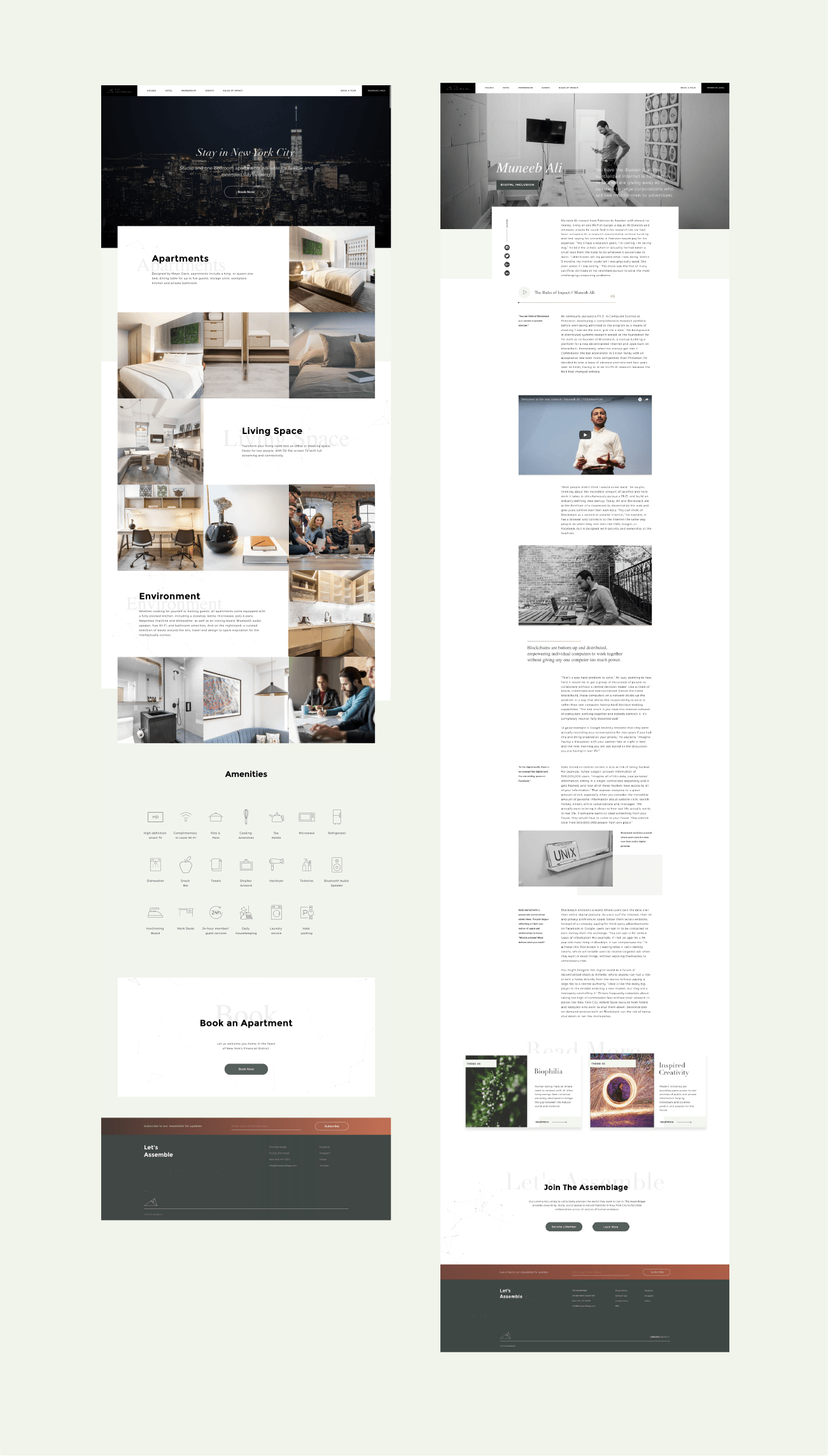 the assemblage design 8