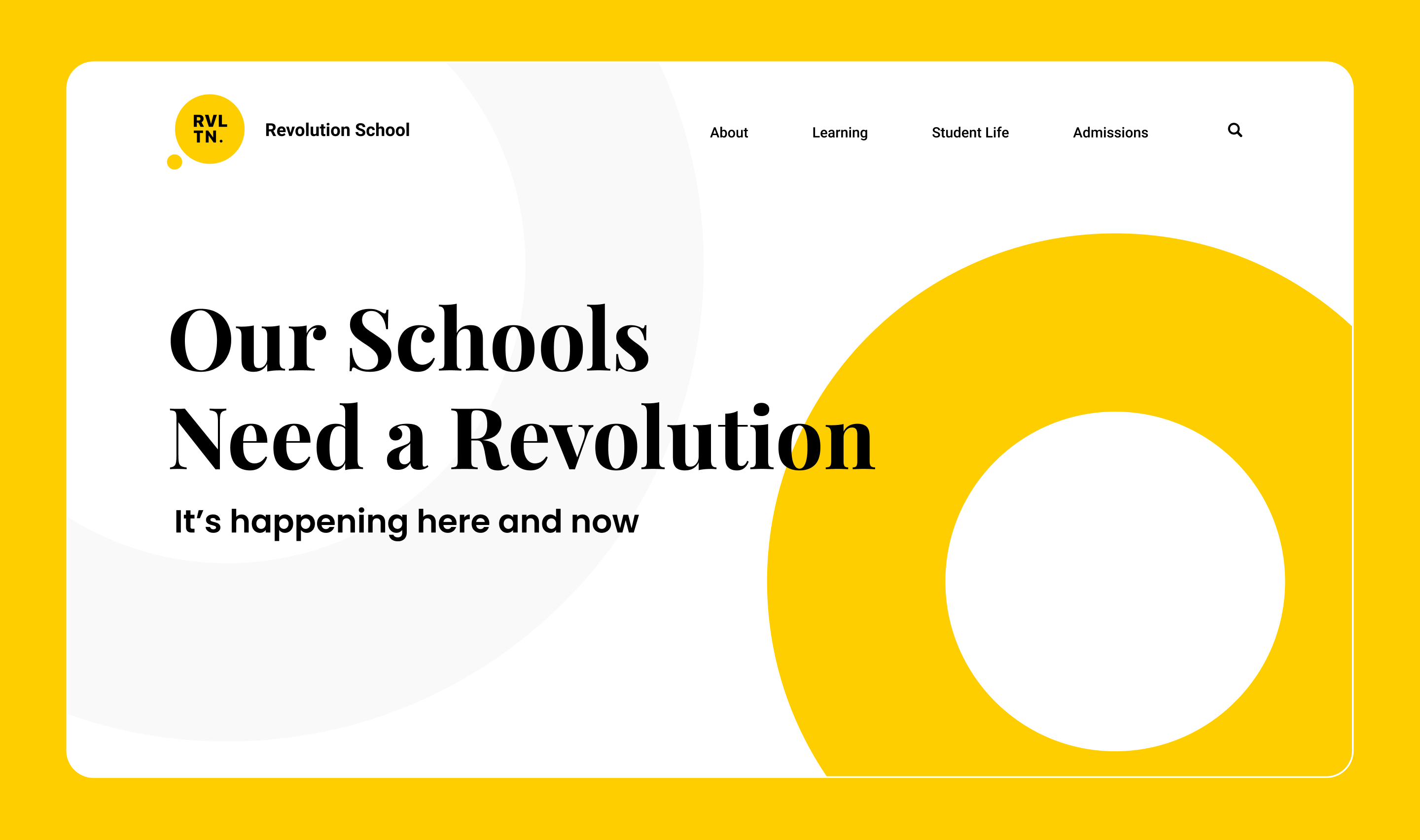 revolution school frame 1