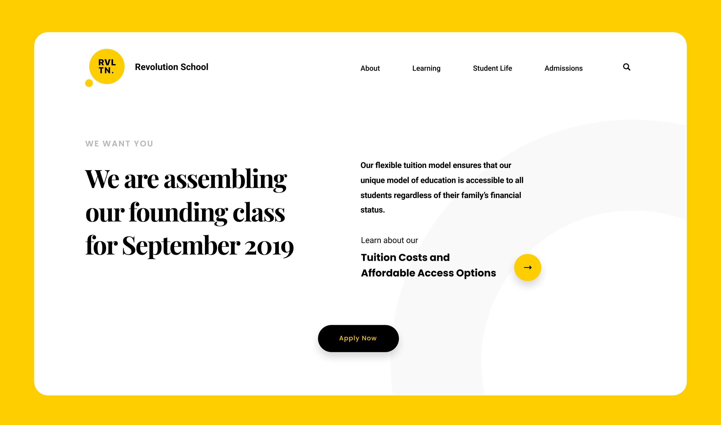 revolution school frame 3